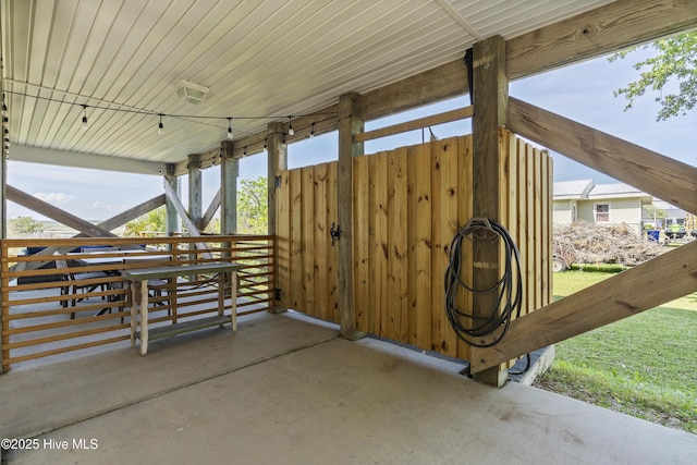 615 N New River Dr Unit E, Surf City, NC 28445 - view of patio