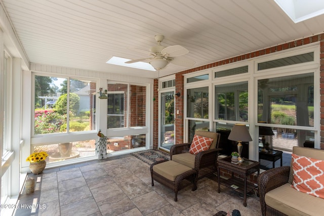 84 Deerwood Ln, Pinehurst, NC 28374 - sunroom / solarium with a skylight