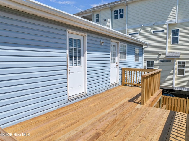 view of deck