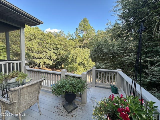 920 Diamondhead Dr S, Pinehurst, NC 28374 - view of wooden terrace