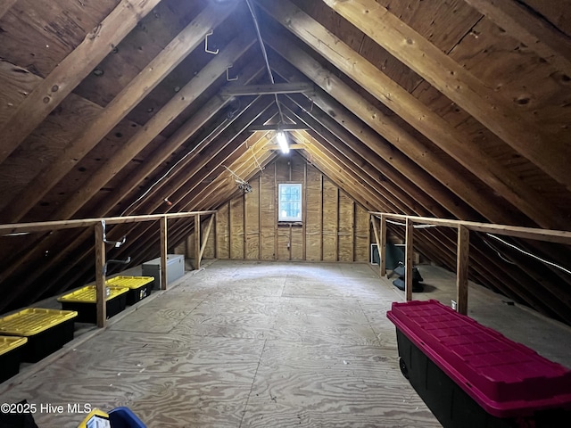 1914 Howard Ave, Tarboro, NC 27886 - view of unfinished attic