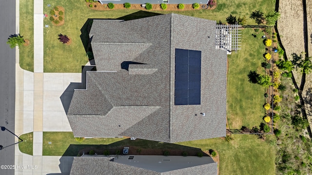drone / aerial view