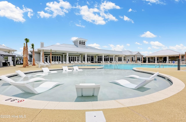 pool featuring a patio