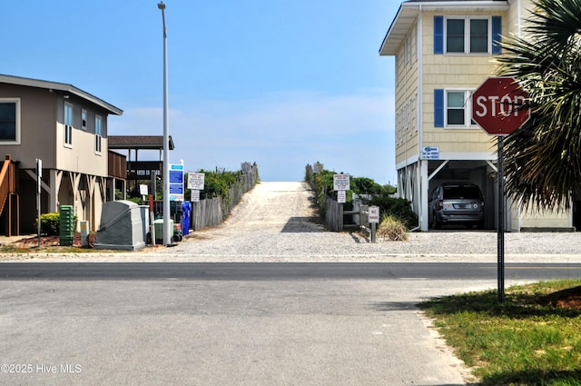 view of street
