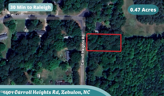 1401 Carroll Heights Rd, Zebulon NC, 27597 land for sale