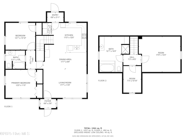 902 Hunnicutt Ave, Elizabeth City, NC 27909 - plan