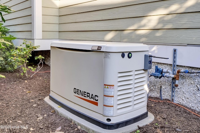 exterior details with a power unit