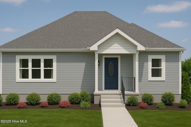 919 Soundside Rd, Edenton, NC 27932 - bungalow-style house with a front lawn and a shingled roof