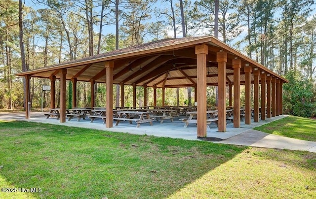16 Myrtlewood Dr SW, Calabash, NC 28467 - view of community featuring a gazebo and a lawn