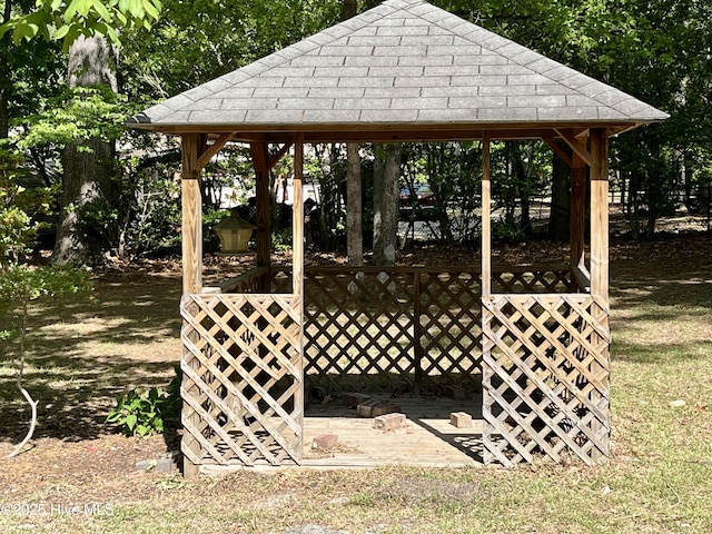 12321 Purcell Rd, Laurinburg, NC 28352 - exterior space with a gazebo