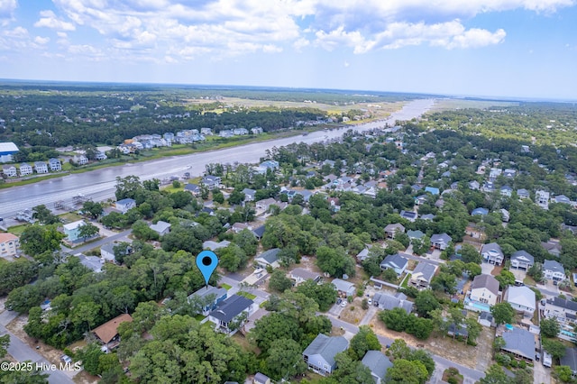 229 NE 34th St, Oak Island, NC 28465 - aerial perspective of suburban area