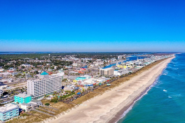 305 Ivy Ln, Carolina Beach, NC 28428 - drone / aerial view of expansive coastline