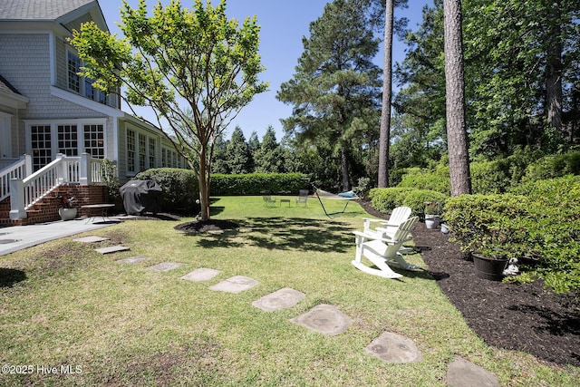 view of yard