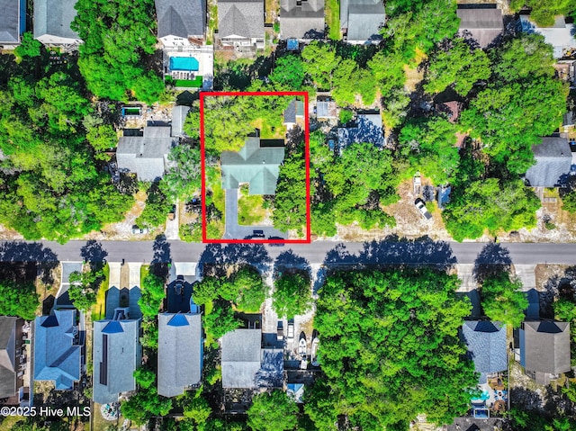 121 NW 1st St, Oak Island, NC 28465 - birds eye view of property featuring a residential view