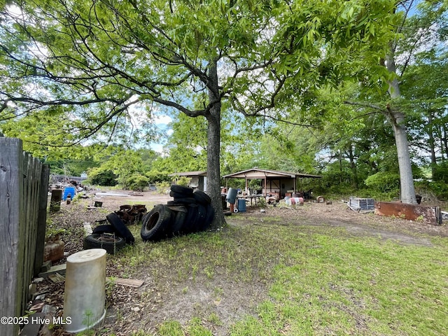 view of yard