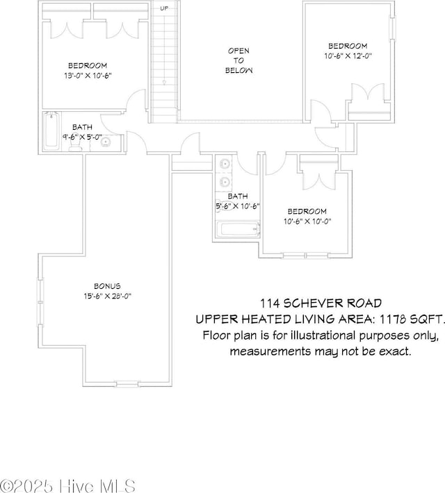 114 Schever Rd, West End, NC 27376 - floor plan