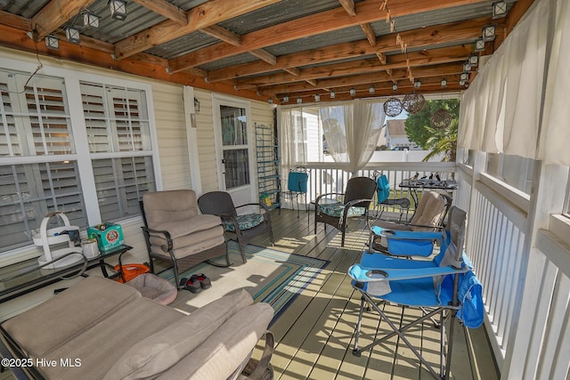 view of deck