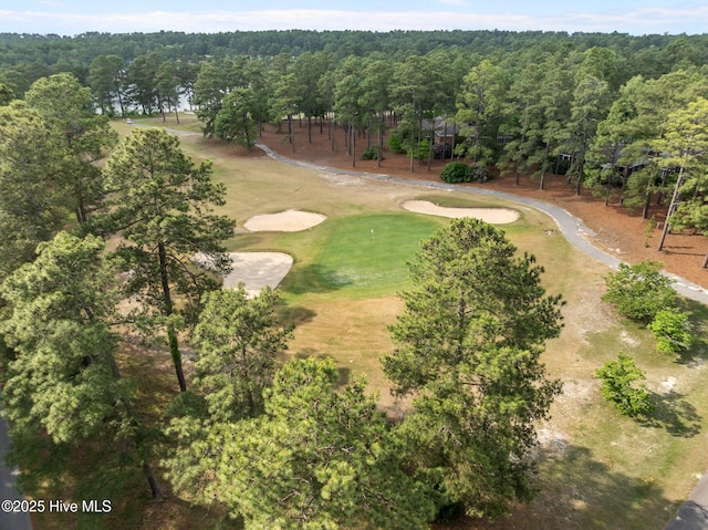 44 S Shamrock Dr, Foxfire Village, NC 27281 - aerial view of property's location featuring a golf club