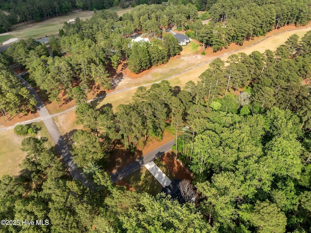 44 S Shamrock Dr, Foxfire Village, NC 27281 - view of property location featuring a heavily wooded area