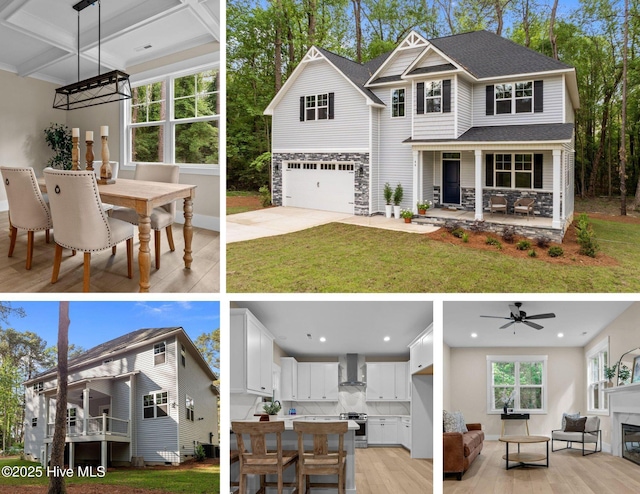 44 S Shamrock Dr, Foxfire Village, NC 27281 - view of a document with a collage of images