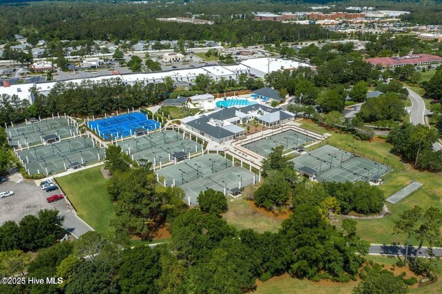 aerial view