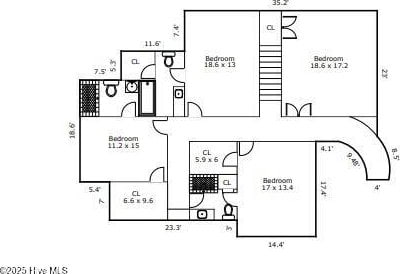 2220 Bel Arbor Pl, Wilmington, NC 28403 - view of home floor plan