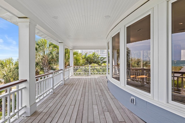 805 S Lumina Ave, Wrightsville Beach, NC 28480 - view of deck