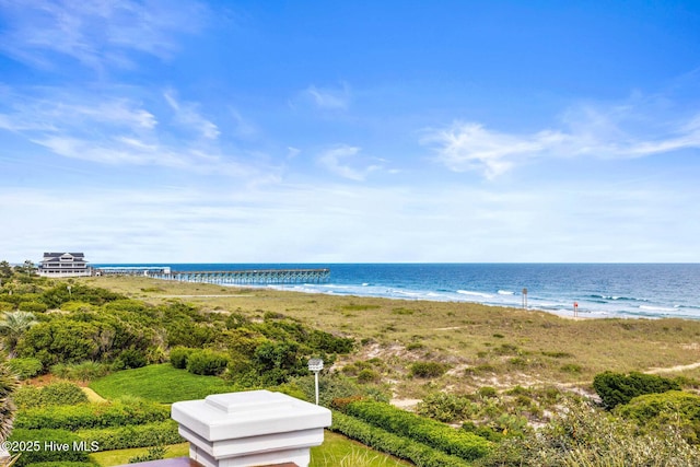805 S Lumina Ave, Wrightsville Beach, NC 28480 - water view with a beach view