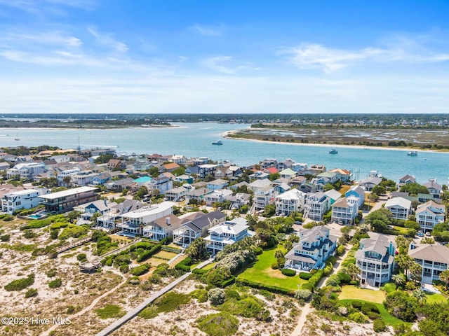 805 S Lumina Ave, Wrightsville Beach, NC 28480 - bird's eye view featuring a water view