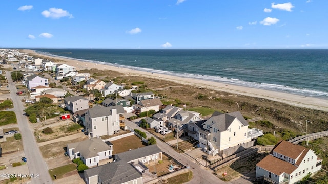 415 W Boardwalk Blvd, Atlantic Beach, NC 28512 - aerial view of residential area featuring expansive beach