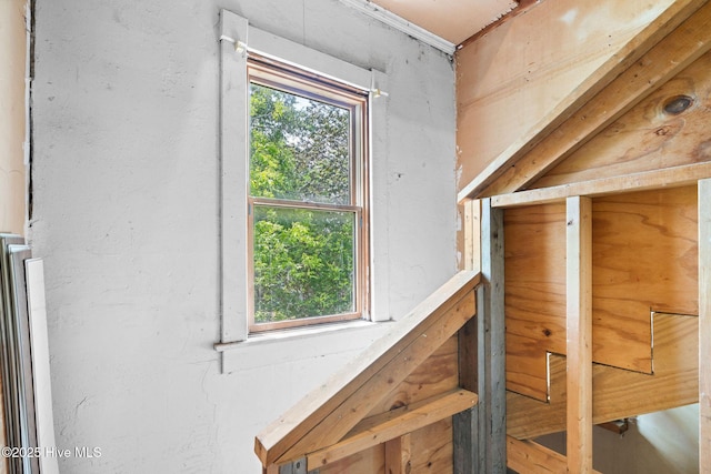 view of stairs