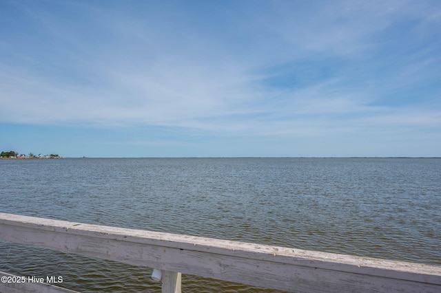 view of water feature