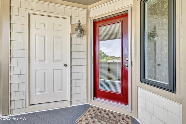 view of property entrance