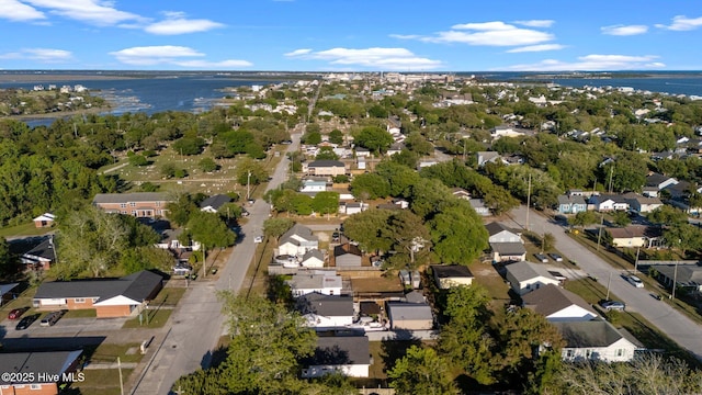 2205 Bay St, Morehead City, NC 28557 - bird's eye view with a water view and a residential view