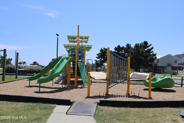 view of communal playground