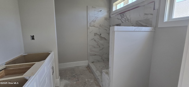 1649 Butterfly Knot Dr SW, Ocean Isle Beach, NC 28469 - bathroom with a marble finish shower