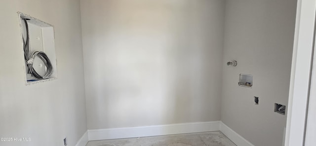 1649 Butterfly Knot Dr SW, Ocean Isle Beach, NC 28469 - laundry room with laundry area, baseboards, and hookup for a washing machine