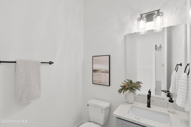 316 Lightning Bug Ln, Holly Ridge, NC 28445 - bathroom with toilet and vanity