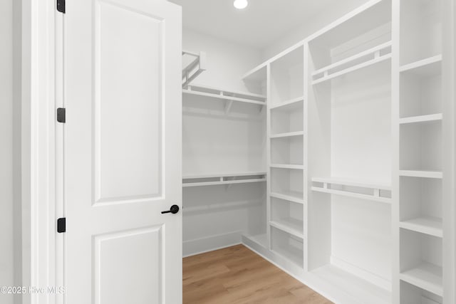 316 Lightning Bug Ln, Holly Ridge, NC 28445 - walk in closet featuring wood finished floors