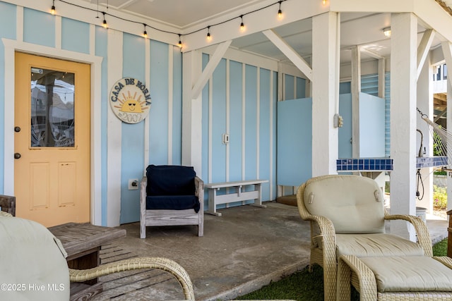 408 Dolphin St, Sunset Beach, NC 28468 - exterior space with concrete flooring