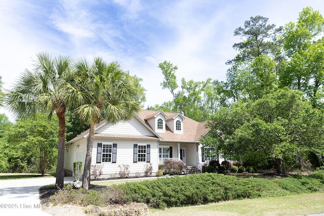 135 Live Oak Dr, Leland, NC 28451 - view of cape cod house