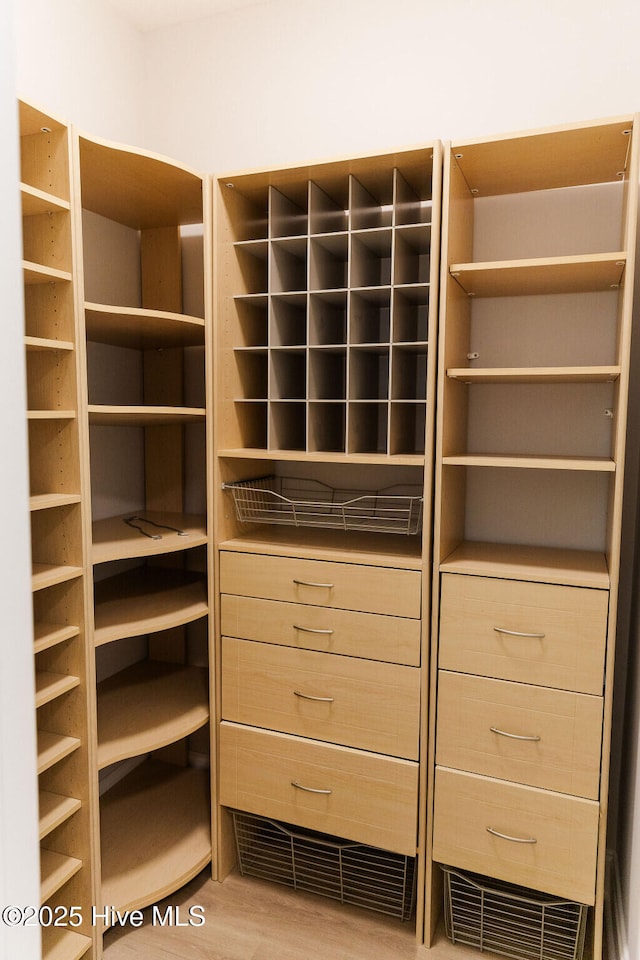 135 Live Oak Dr, Leland, NC 28451 - spacious closet featuring wood finished floors