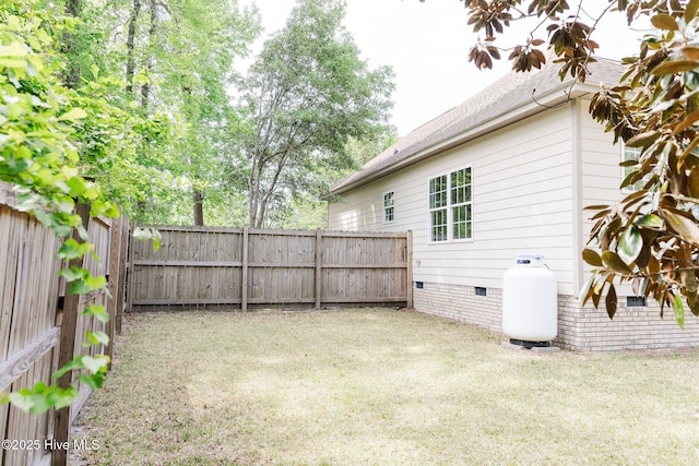 135 Live Oak Dr, Leland, NC 28451 - view of yard with a fenced backyard