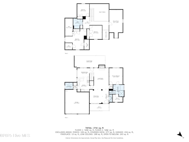 167 Fallbrook Ln, Rocky Point, NC 28457 - floor plan