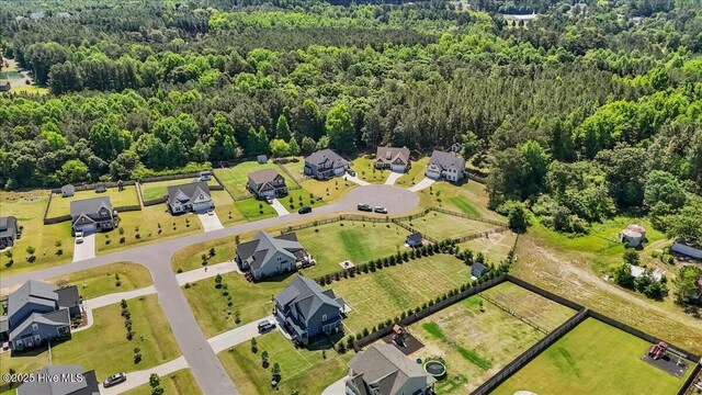 549 Abbey Rd, Carthage, NC 28327 - view of property location featuring a forest and nearby suburban area