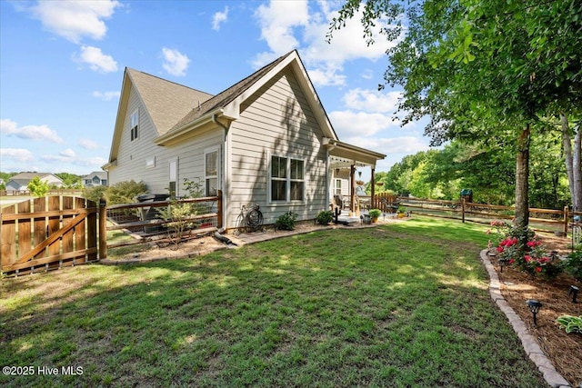 549 Abbey Rd, Carthage, NC 28327 - view of back of property