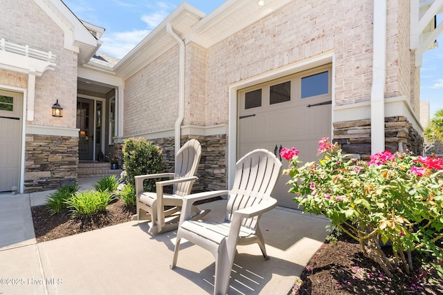 9036 Island Rider Ct NE, Leland, NC 28451 - view of patio / terrace with a garage