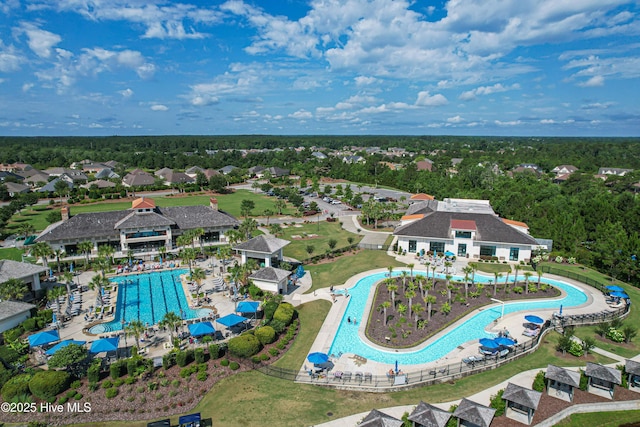 9036 Island Rider Ct NE, Leland, NC 28451 - bird's eye view