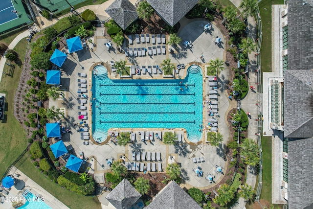 9036 Island Rider Ct NE, Leland, NC 28451 - birds eye view of property
