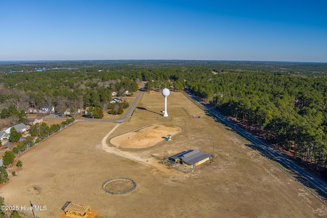 180 Lancashire Ln, West End, NC 27376 - aerial view featuring a view of trees